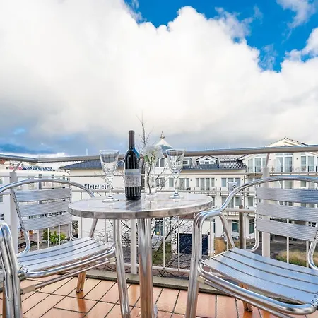 Strandnahe Mit Balkon, Residenz Bel Vital 24, * Binz