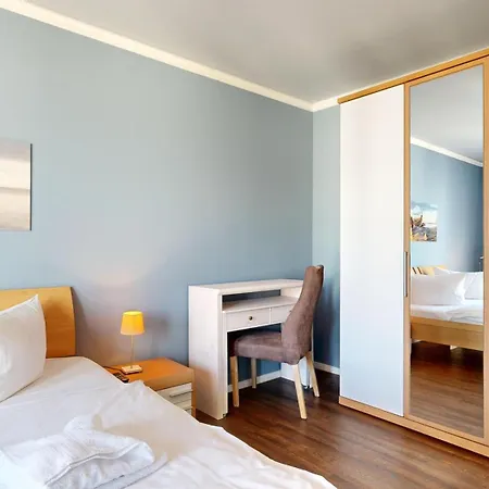 Strandnahe Mit Balkon, Residenz Bel Vital 24, Appartamento Binz