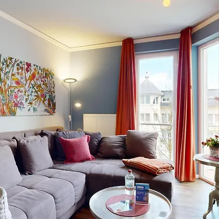 Appartamento Strandnahe Mit Balkon, Residenz Bel Vital 24, Binz