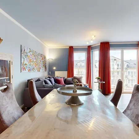 Strandnahe Mit Balkon, Residenz Bel Vital 24, Binz